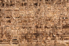 Barn wall with misdirection shingles creating unique patterns stock photography Barn wall with misdirection shingles creating unique patterns stock photography
