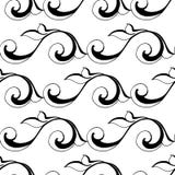 Barock prydnad för vektortappning Antik stilacanthus för Retro modell seamless modell royaltyfri illustrationer Barock prydnad för vektortappning Antik stilacanthus för Retro modell seamless modell royaltyfri illustrationer