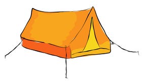 Barraca ilustração do vetor