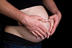 Barriga grávida fotos de stock Barriga grávida fotos de stock