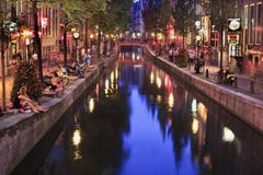 Barrio chino en Amsterdam foto de archivo libre de regalías Barrio chino en Amsterdam foto de archivo libre de regalías