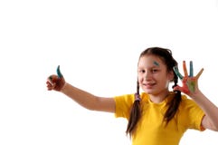 barwi bawić się preteen dziewczyny radość zdjęcie royalty free barwi bawić się preteen dziewczyny radość zdjęcie royalty free