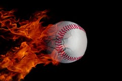 Base-ball sur l'incendie Base-ball sur l'incendie