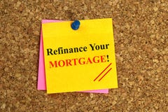 Refinance your mortgage sign