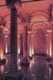ISTANBUL, TURKEY - MARCH 26, 2012: Basilica Cistern. royalty free stock image ISTANBUL, TURKEY - MARCH 26, 2012: Basilica Cistern. royalty free stock image