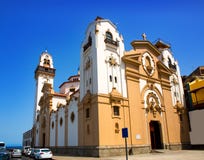 Basilica de Candelaria in Tenerife at Canary Islands royalty free stock image Basilica de Candelaria in Tenerife at Canary Islands royalty free stock image