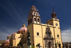 Basilica Guanajuato Mexico stock image Basilica Guanajuato Mexico stock image