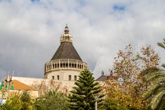 Basilica Of The Annunciation, Church Of The Annunciation, Nazareth Stock Images Basilica Of The Annunciation, Church Of The Annunciation, Nazareth Stock Images