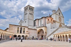 Basilique du St Francis d'Assisi Images libres de droits Basilique du St Francis d'Assisi Images libres de droits
