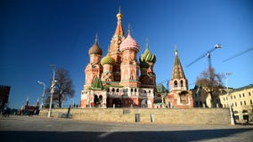 basilu katedralny Moscow czerwony Russia s kwadratowy st zdjęcie wideo basilu katedralny Moscow czerwony Russia s kwadratowy st zdjęcie wideo