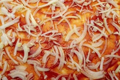 Basis für saftigen Zwiebelitaliener des Pizzaketschups lizenzfreie stockfotos Basis für saftigen Zwiebelitaliener des Pizzaketschups lizenzfreie stockfotos