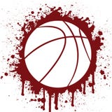 Basketbal vector illustratie Basketbal vector illustratie