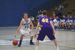 Basketball Action Royalty Free Stock Photo Basketball Action Royalty Free Stock Photo