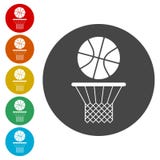 Basketball icon vector illustration Basketball icon vector illustration