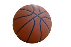 Basketball With A Clipping Path Royalty Free Stock Images Basketball With A Clipping Path Royalty Free Stock Images
