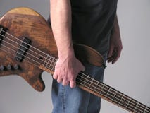 Bass Guitar Musician 4 Stock Photography Bass Guitar Musician 4 Stock Photography