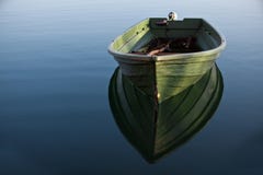 Bateau de ligne sur le lac Bateau de ligne sur le lac