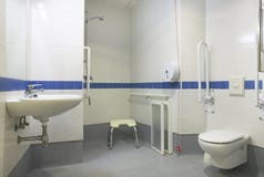 Bathroom Detail For Handicapped People Royalty Free Stock Photos Bathroom Detail For Handicapped People Royalty Free Stock Photos