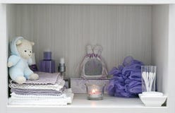 Bathtime Hygge утешает причудливое стоковая фотография Bathtime Hygge утешает причудливое стоковая фотография