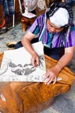 batikowa robi makata zdjęcia stock batikowa robi makata zdjęcia stock