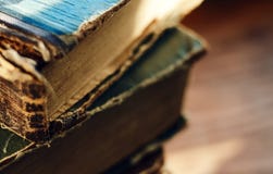 Battered from time literary multi-page works lie stock images Battered from time literary multi-page works lie stock images