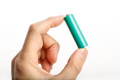 Batteria verde Immagine Stock Libera da Diritti Batteria verde Immagine Stock Libera da Diritti