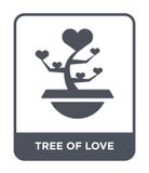 Baum der Liebesikone in der modischen Entwurfsart Baum der Liebesikone lokalisiert auf weißem Hintergrund Baum der Liebesvektorik vektor abbildung Baum der Liebesikone in der modischen Entwurfsart Baum der Liebesikone lokalisiert auf weißem Hintergrund Baum der Liebesvektorik vektor abbildung