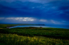 Bay or estuary at dawn Bay or estuary at dawn