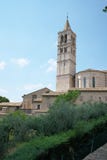 Bazylika Di Santa Chiara lub bazylika St Clare, Assisi fotografia royalty free Bazylika Di Santa Chiara lub bazylika St Clare, Assisi fotografia royalty free
