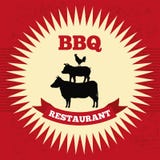 Bbq ontwerp Stock Fotografie Bbq ontwerp Stock Fotografie