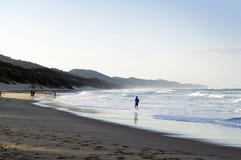 Beach At Cape Vidal Stock Images