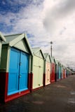 Beach Huts On Brighton Seafront Stock Images Beach Huts On Brighton Seafront Stock Images