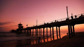 Beach-Pier lizenzfreies stockfoto Beach-Pier lizenzfreies stockfoto