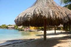 Beach. The Rosario Islands. Colombia Stock Photos Beach. The Rosario Islands. Colombia Stock Photos