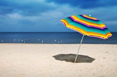 Beach Umbrella royalty free stock images Beach Umbrella royalty free stock images
