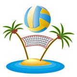 Beach Volleyball Stock Photography Beach Volleyball Stock Photography