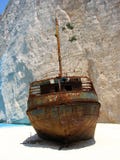 Beached In Zante Royalty Free Stock Image Beached In Zante Royalty Free Stock Image