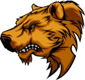 Bear Mascot Vector Logo Stock Photography Bear Mascot Vector Logo Stock Photography