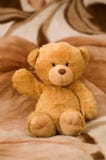 Bear Toy Is Waving By Hand Stock Images