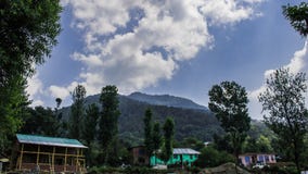 Beau ciel de Himachal Pradesh images libres de droits Beau ciel de Himachal Pradesh images libres de droits