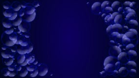Geometric abstract blue background with blue translucent air bubbles or water drops. Vector illustration. Geometric abstract black and blue background with air royalty free illustration Geometric abstract blue background with blue translucent air bubbles or water drops. Vector illustration. Geometric abstract black and blue background with air royalty free illustration