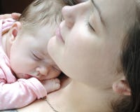 Beautiful Baby Girl Sleeping Stock Images Beautiful Baby Girl Sleeping Stock Images