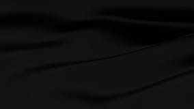 Beautiful black wavy fabric, computer generated background, 3d rendering Royalty Free Stock Image Beautiful black wavy fabric, computer generated background, 3d rendering Royalty Free Stock Image