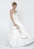 Beautiful Blonde Bride Wearing Wedding Dress Royalty Free Stock Image Beautiful Blonde Bride Wearing Wedding Dress Royalty Free Stock Image