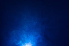 Blue color light beam , smoke texture spotlight . screening abstract background