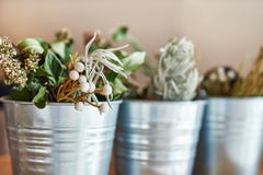Beautiful Bouquet Of Dried Flowers Stock Photo Beautiful Bouquet Of Dried Flowers Stock Photo