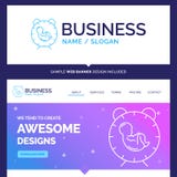 Beautiful Business Concept Brand Name delivery, time, baby, birt vector illustration Beautiful Business Concept Brand Name delivery, time, baby, birt vector illustration