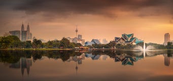 Beautiful cityscape of Kuala Lumpur skyline stock images Beautiful cityscape of Kuala Lumpur skyline stock images