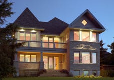 Beautiful Contemporary Home Stock Photography Beautiful Contemporary Home Stock Photography