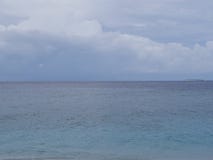 Beautiful Cumulus clouds over the ocean in Maldive royalty free stock photos Beautiful Cumulus clouds over the ocean in Maldive royalty free stock photos
